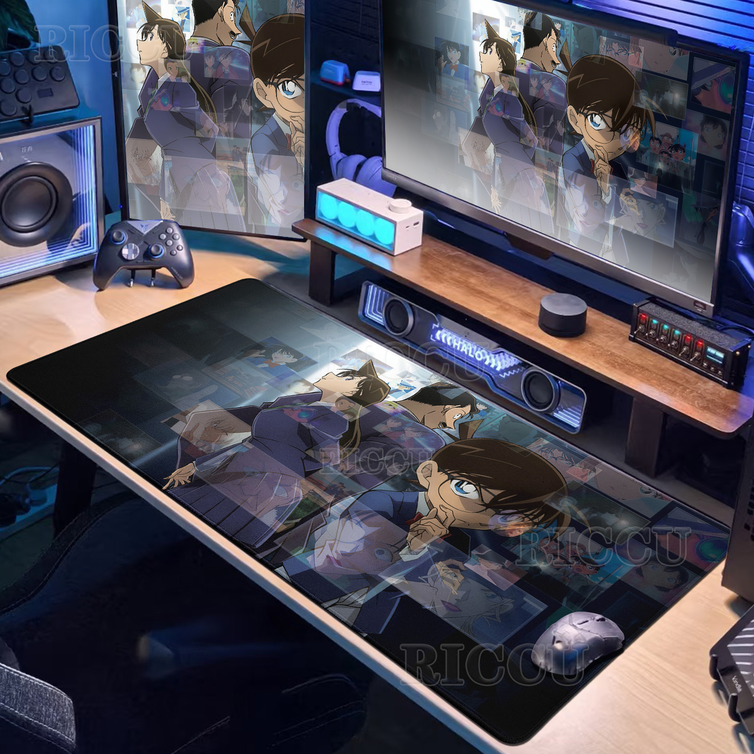 Anime D-Detective Conan Mouse  - Desk Setup Pc And Laptop บทวิจารณ์และราคา