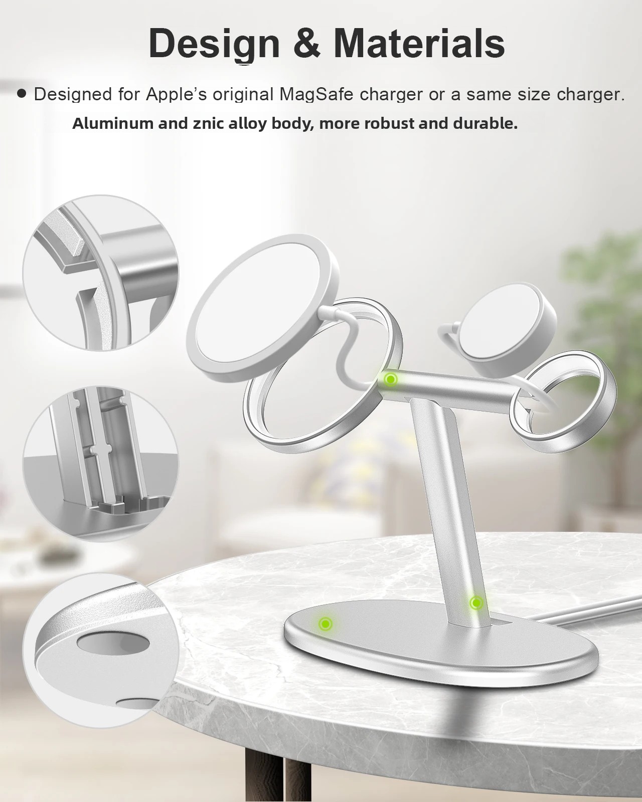 EWA 2-in-1 Desktop Phone Stand - Desk Setup Stand บทวิจารณ์และราคา