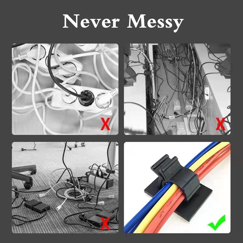 Cable Organizer Self Adhesive  - Desk Setup Maker บทวิจารณ์และราคา