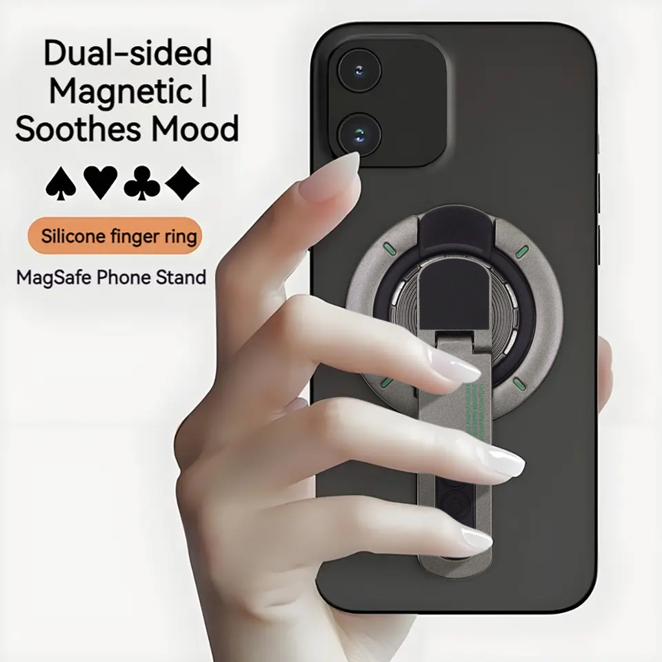 Double-Sided Magnetic Phone Ri - Desk Setup Stand บทวิจารณ์และราคา