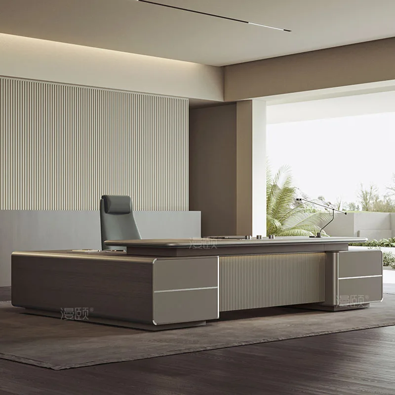 Boss Gaming L Table Home Offic - Work Desk Home Setup บทวิจารณ์และราคา