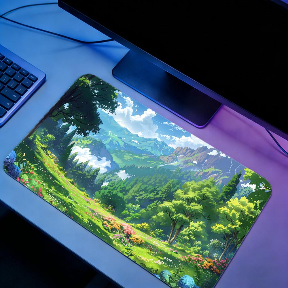 Nature MMountains and forestse - Desk Setup Pc And Laptop บทวิจารณ์และราคา