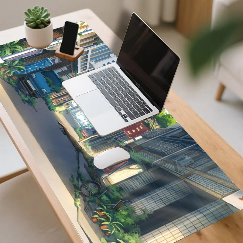 Large Gaming Mouse Pad Non-Sli - Desk View Setup บทวิจารณ์และราคา
