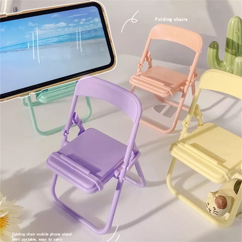 Cute Chair Phone Holder Stand  - Desk Setup Stand บทวิจารณ์และราคา