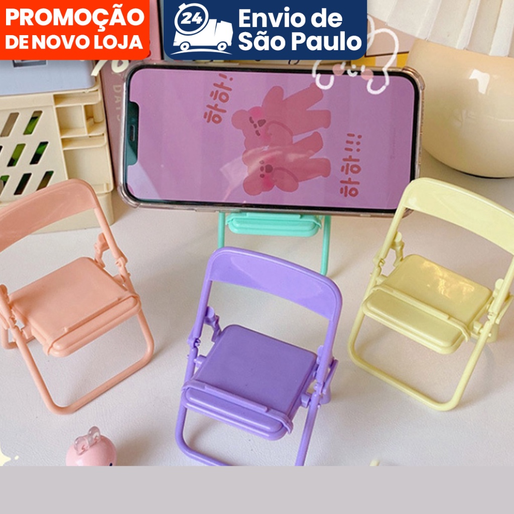 Cute Chair Phone Holder Stand  - Desk Setup Stand บทวิจารณ์และราคา