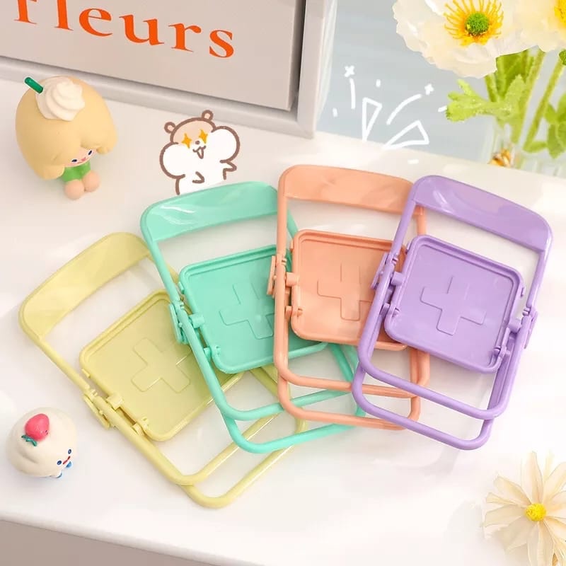 Cute Chair Phone Holder Stand  - Desk Setup Stand บทวิจารณ์และราคา