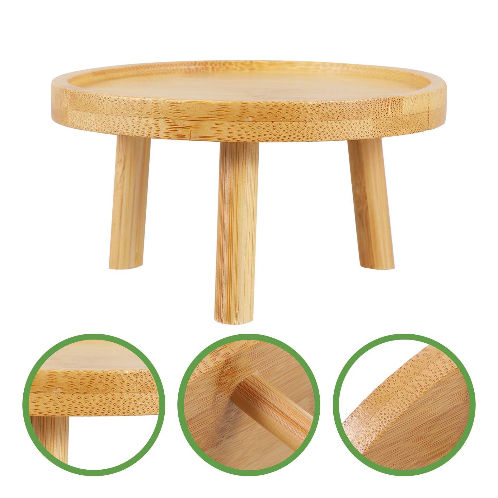 Holder Stand Pot Flower Wood W - Desk Setup Wood บทวิจารณ์และราคา