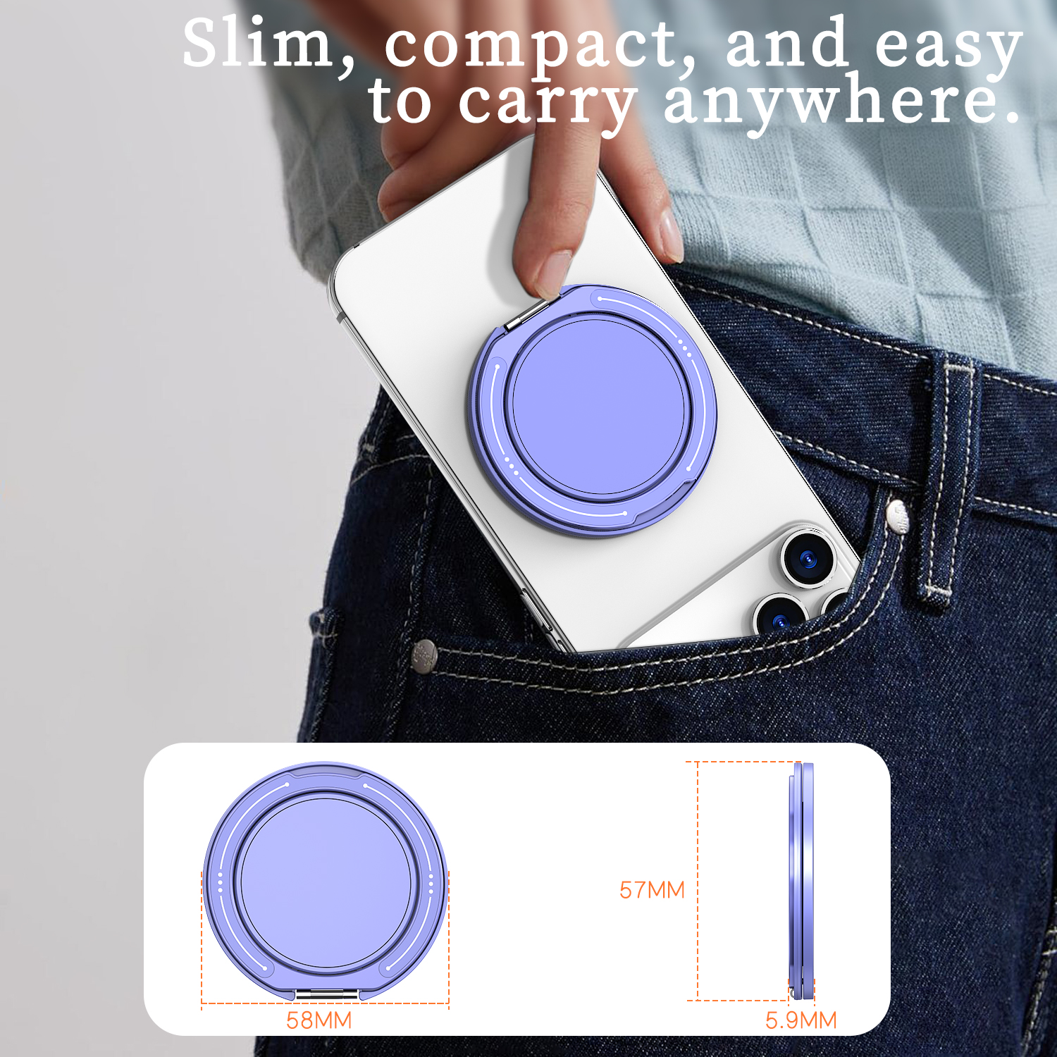 360° Rotatable For MagSafe Mag - Desk Setup Stand บทวิจารณ์และราคา