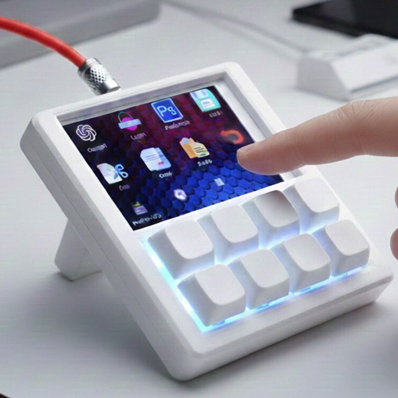 3.5 inch LCD DIY Quick Keyboar - Desk Setup Programmer บทวิจารณ์และราคา