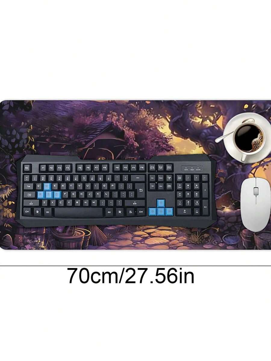 Large Gaming Mouse Pad With Fa - Work Desk Home Setup บทวิจารณ์และราคา