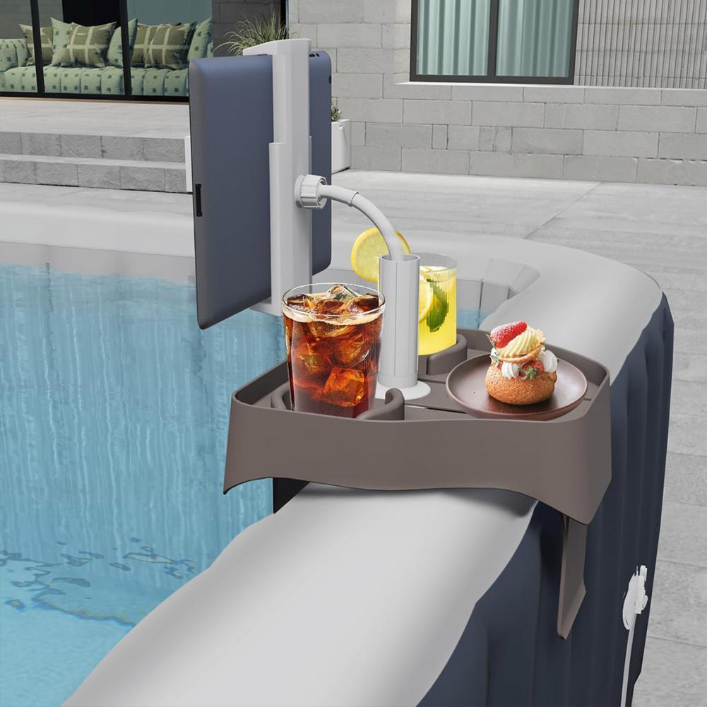 Adjustable Hot Tub Tray Table  - Desk Setup Essentials บทวิจารณ์และราคา