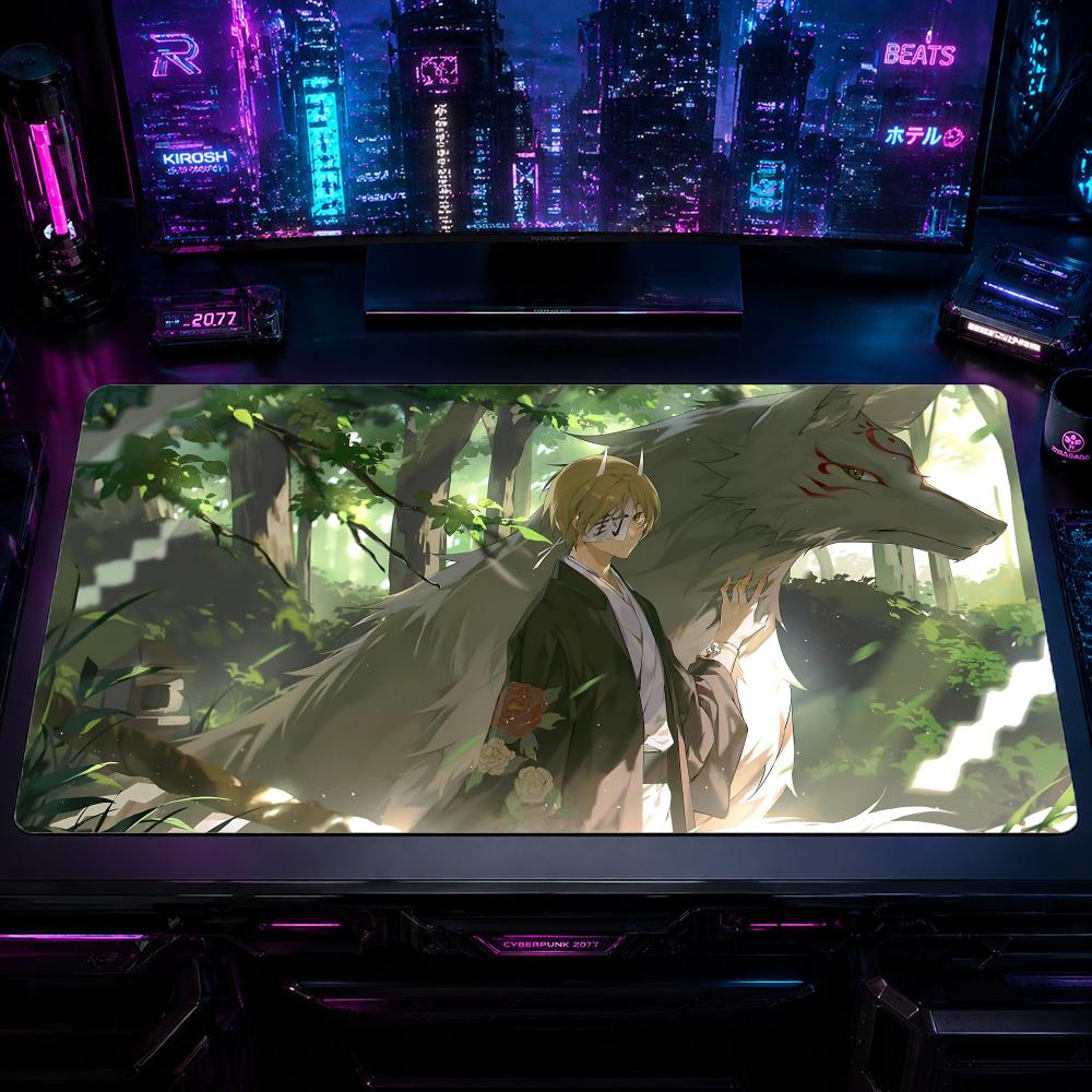 Gaming Mouse Pad NNatsume's Bo - Desk Setup Books บทวิจารณ์และราคา