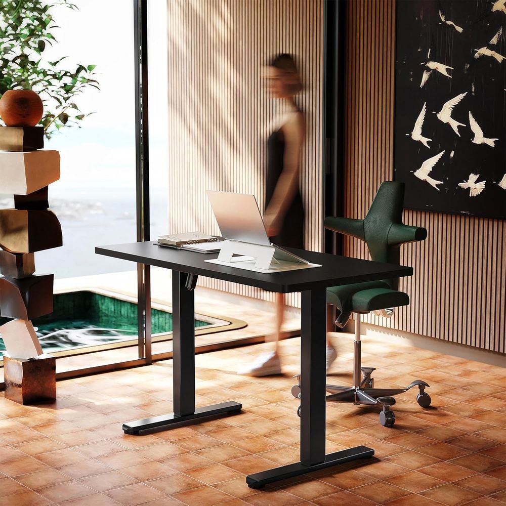 55 x 28 inch Electric Standing - Work Desk Home Setup บทวิจารณ์และราคา