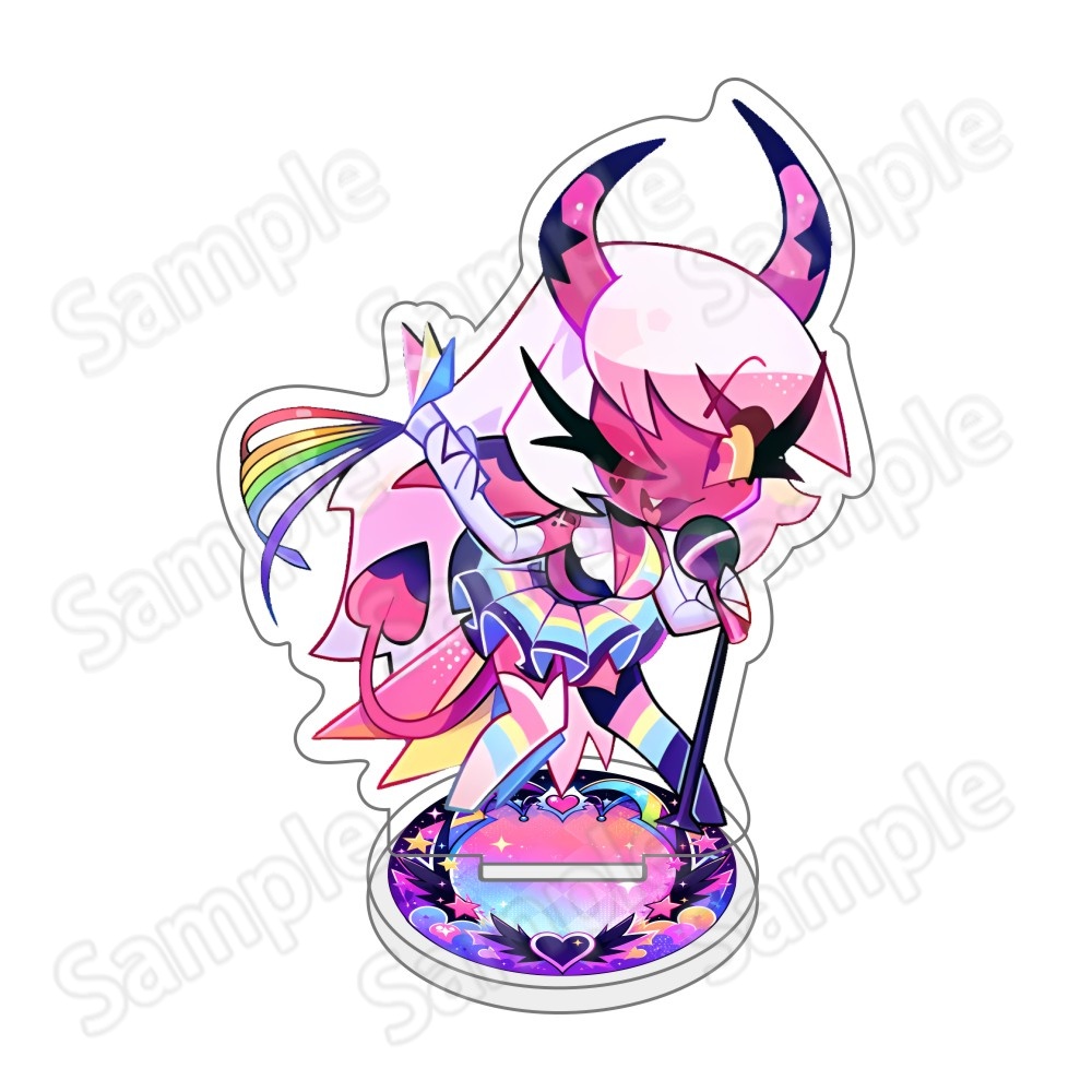 Cute Anime Hazbin Hotel Helluv - Desk Setup Stand บทวิจารณ์และราคา