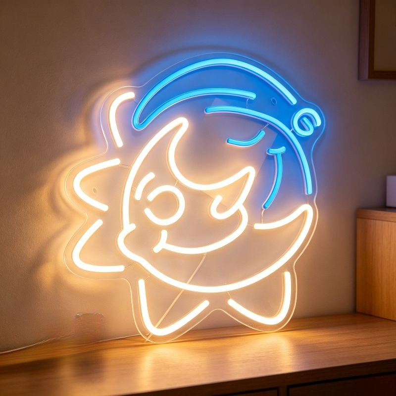 Cute Shark LED Neon Sign USB R - Desk Setup Gifts บทวิจารณ์และราคา