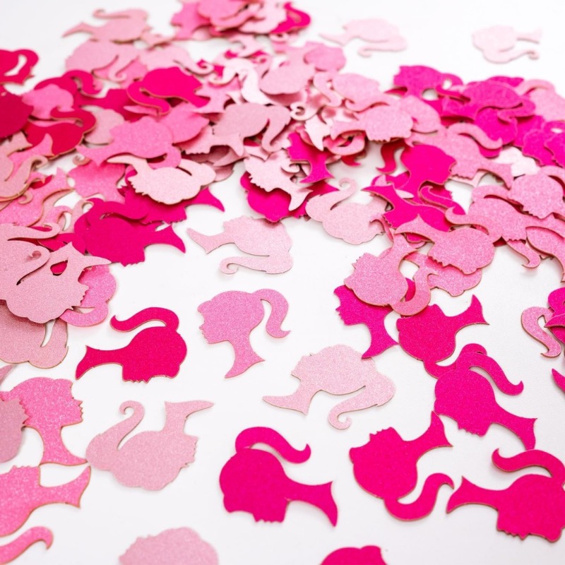 Hot Pink Confetti Glitter Girl - Desk Setup Girl บทวิจารณ์และราคา