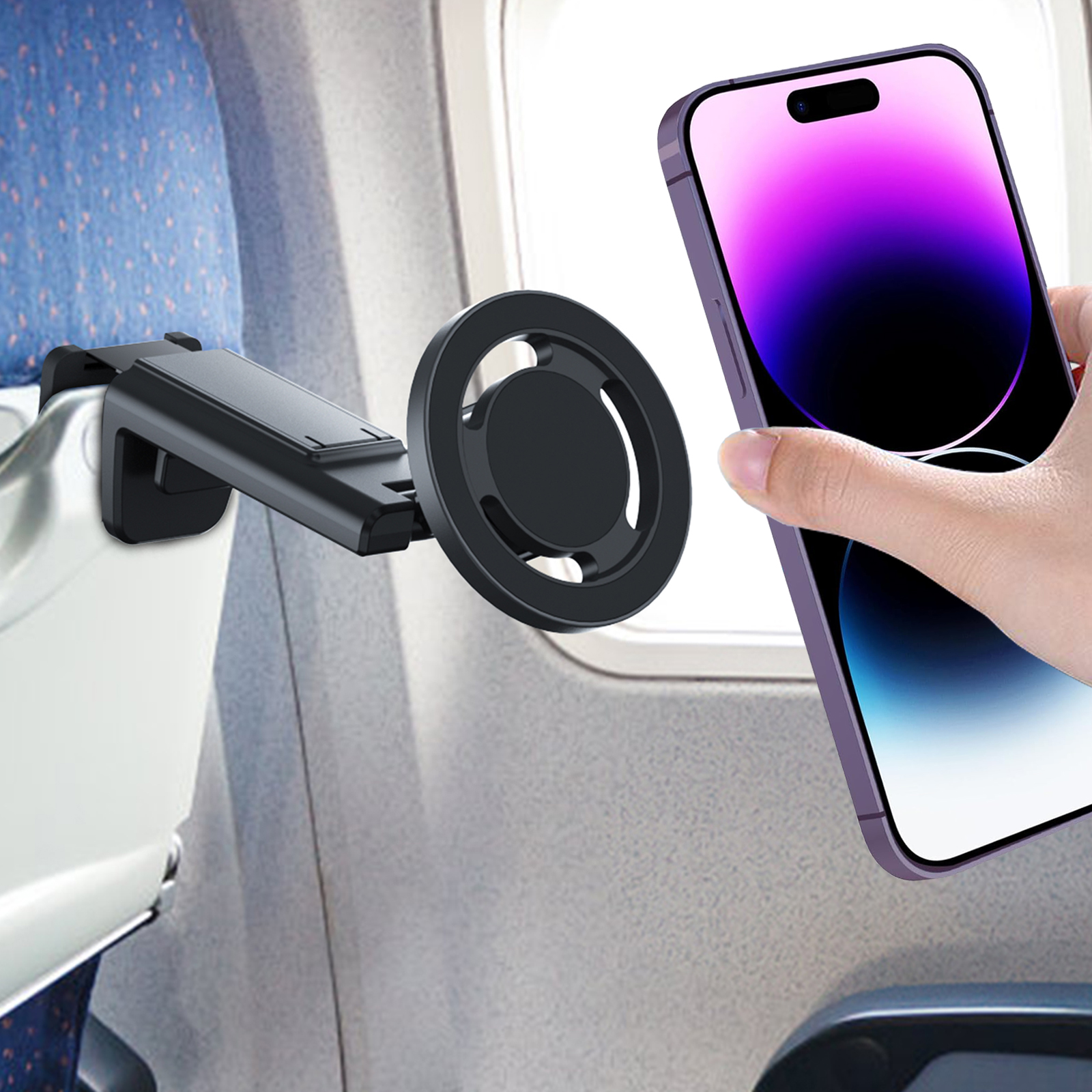 Magnetic Airplane Phone Holder - Desk Setup Essentials บทวิจารณ์และราคา