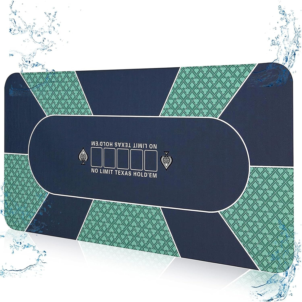 Thickened Casino Texas Hold'em - Rubber Mat Desk บทวิจารณ์และราคา