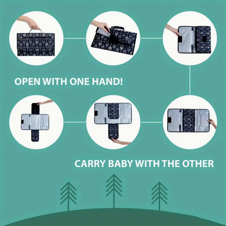 Portable Changing Pad for Diap - Desk Setup Essentials บทวิจารณ์และราคา