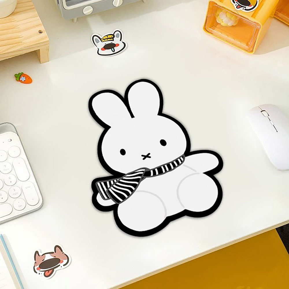 Miffy Kawaii Cartoon Rabbit Mo - Desk Setup Girl บทวิจารณ์และราคา