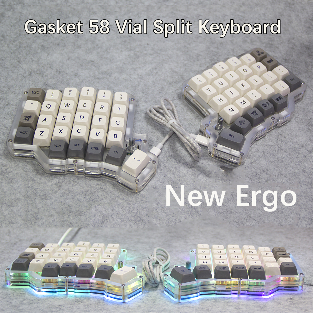 DEBROGLIE Wired Full Keyboard  - Desk Setup Programmer บทวิจารณ์และราคา