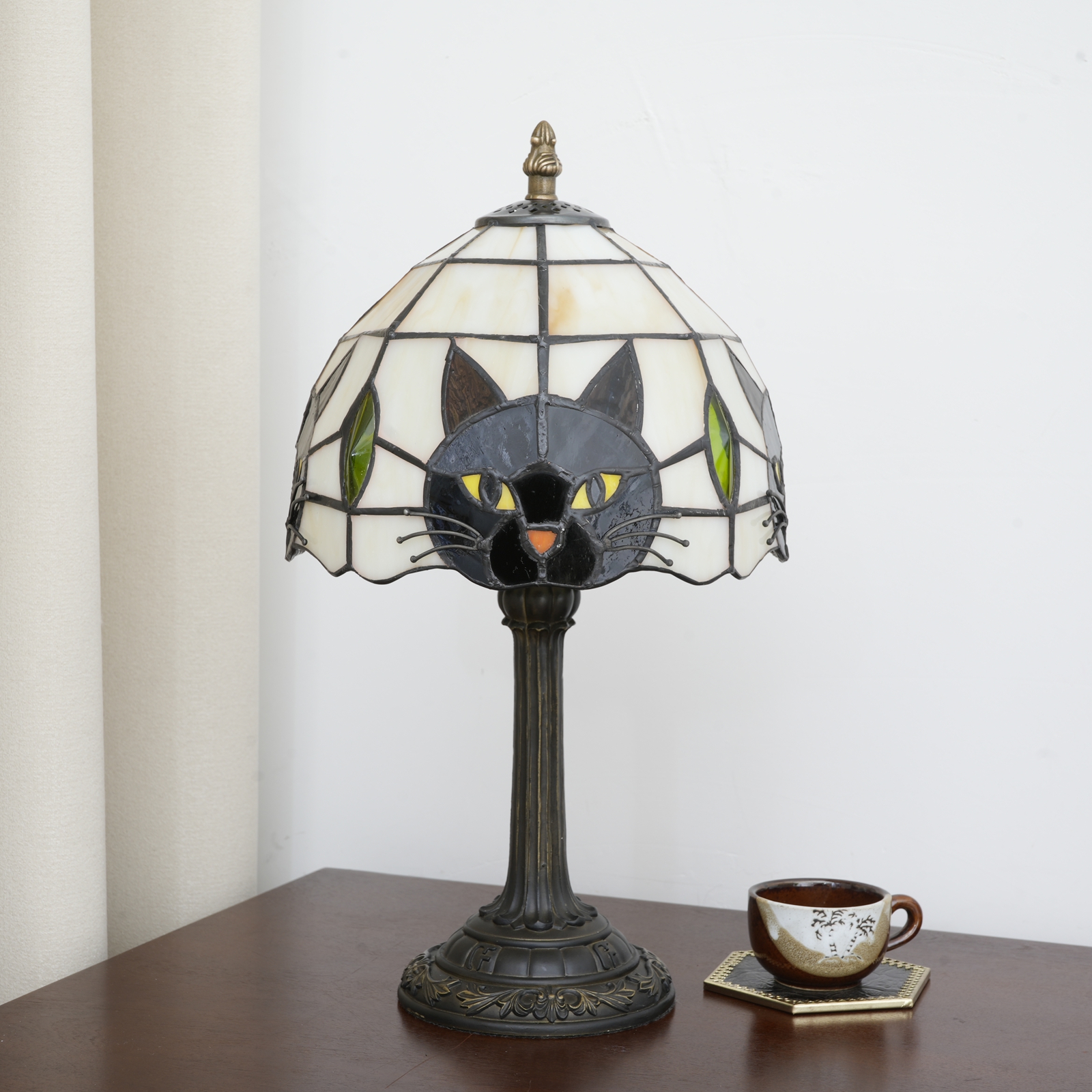 Black Cat Table Lamp for Bedro - Desk Setup Girl บทวิจารณ์และราคา