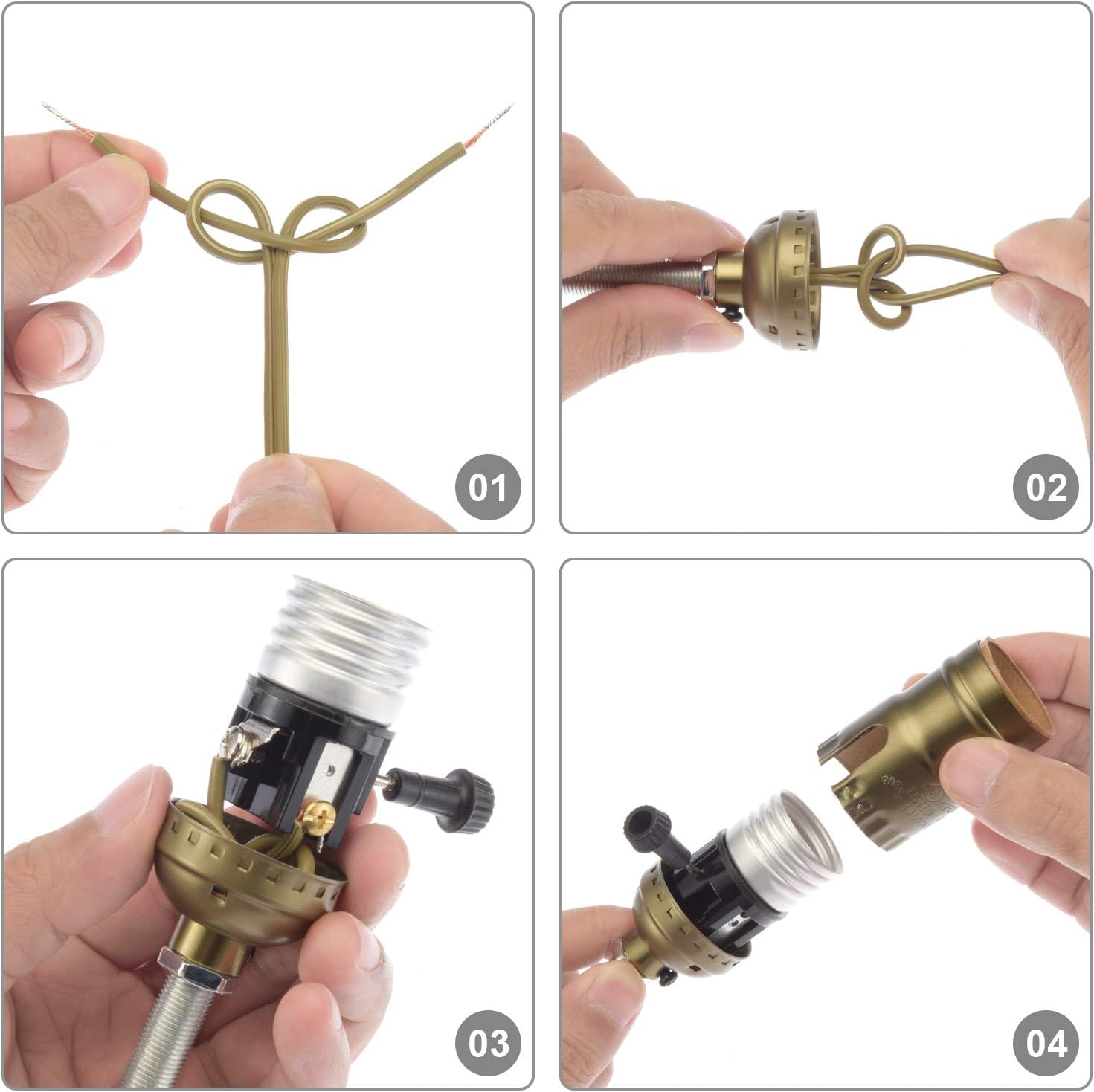 Make a Lamp or Repair Kit Lamp - Desk Setup Essentials บทวิจารณ์และราคา